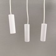 Three small cylinder lamps from J. Rasmussen Lighting, 1980s, Denmark.
