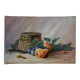 Painting - Ornamental still life with fruits and pot