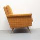 1950s chair in corn yellow , legs in brass