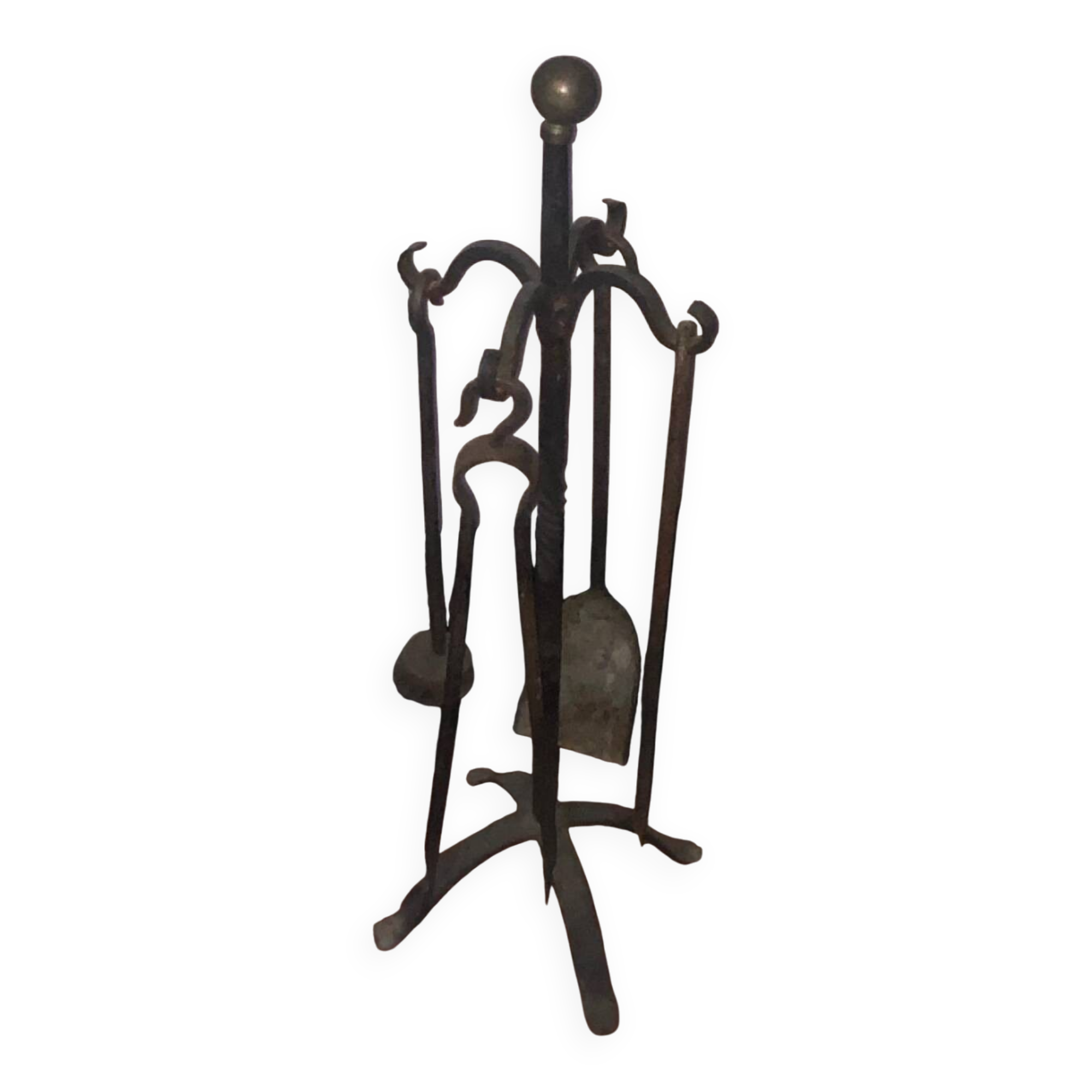Fireplace tool set