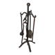 Fireplace tool set
