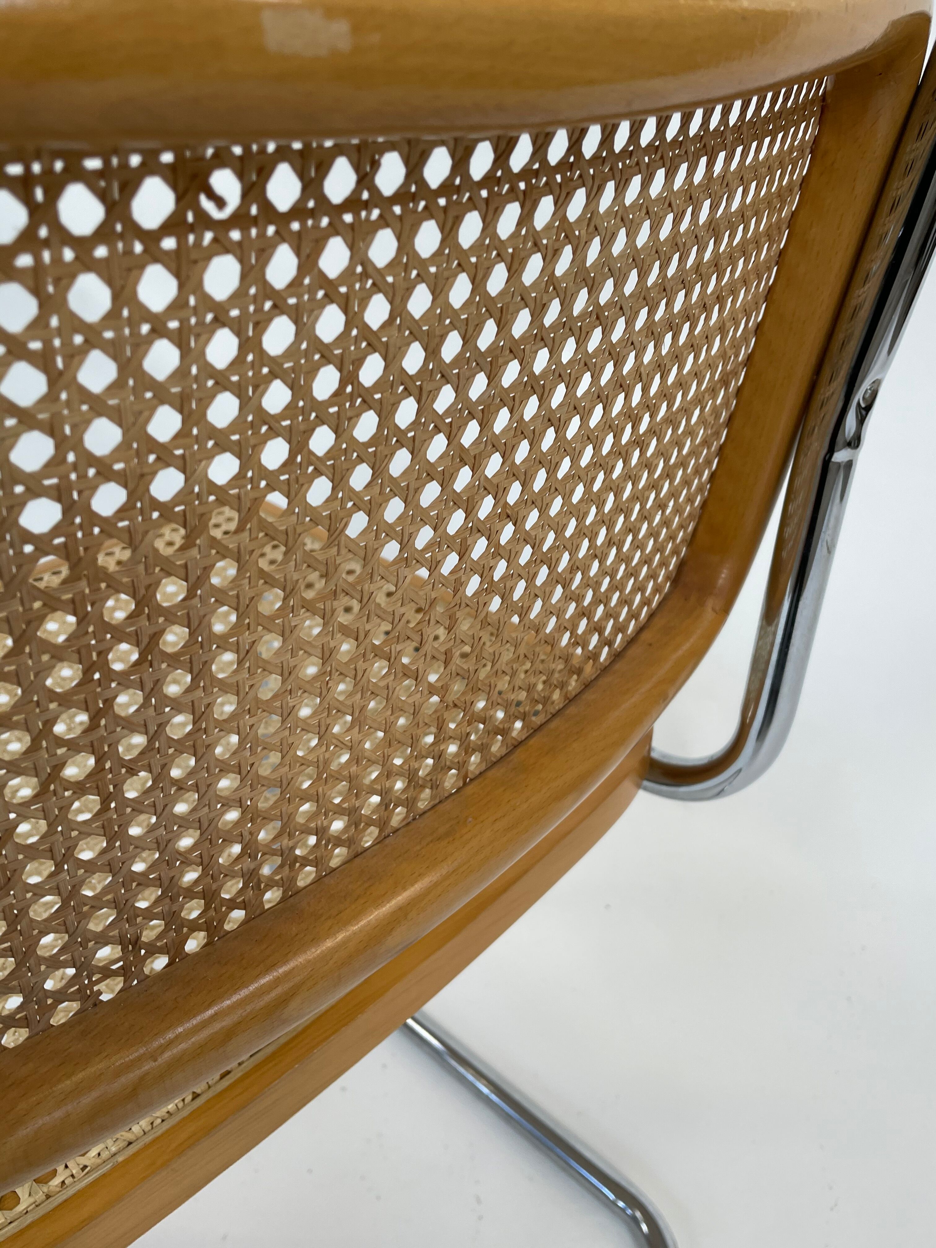 Cesca chair B32 by Marcel Breuer