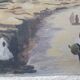Orientalist painting "Ramparts of Marrakech"