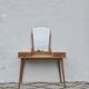 Vintage oak dressing table