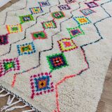 Tapis Berbère Marocain Artisanal 197 X 153 CM