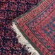 Vintage Persian Baluch prayer rug in wool from the 1950s.