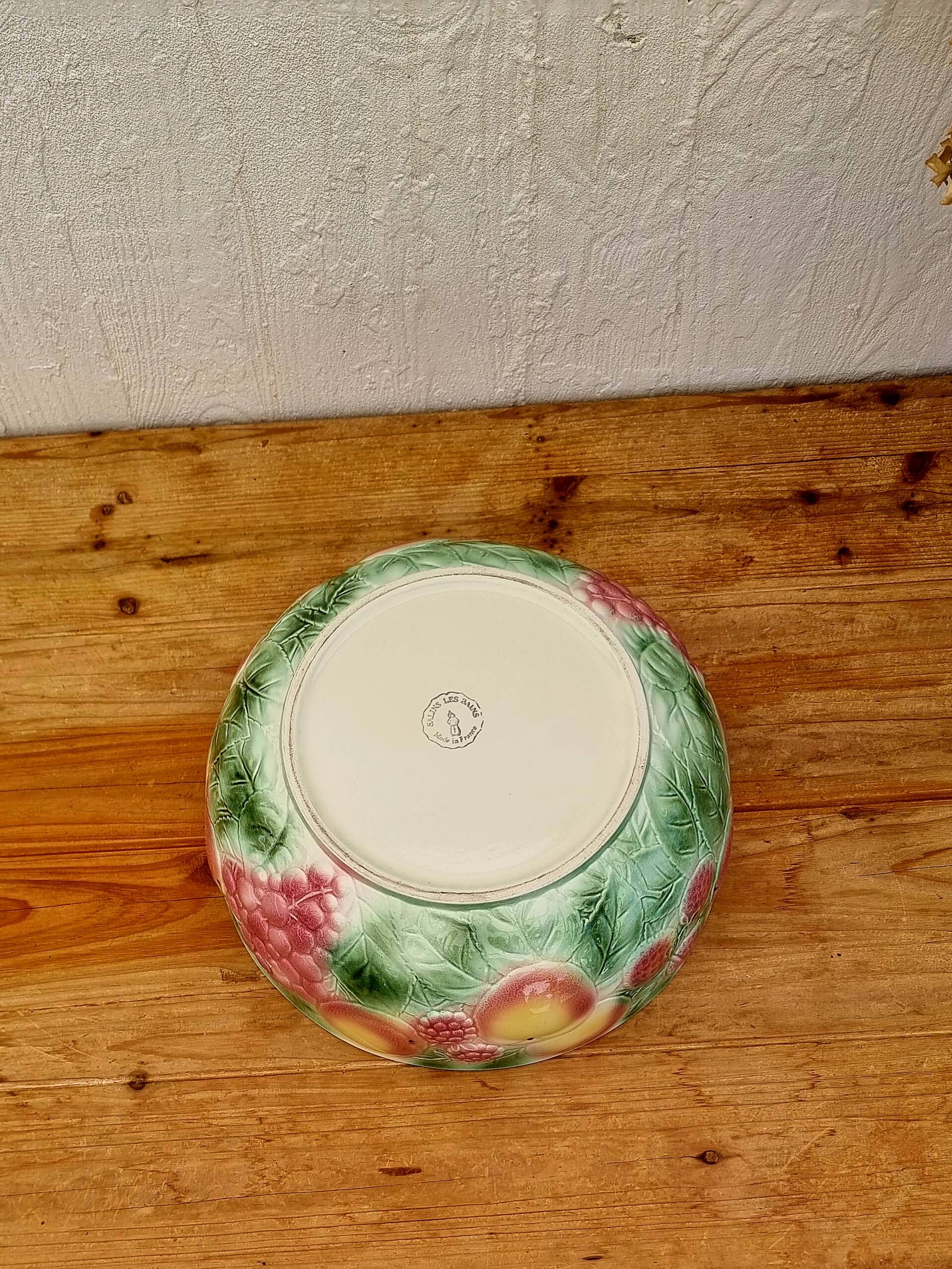 Salins les Bains barbotine salad bowl