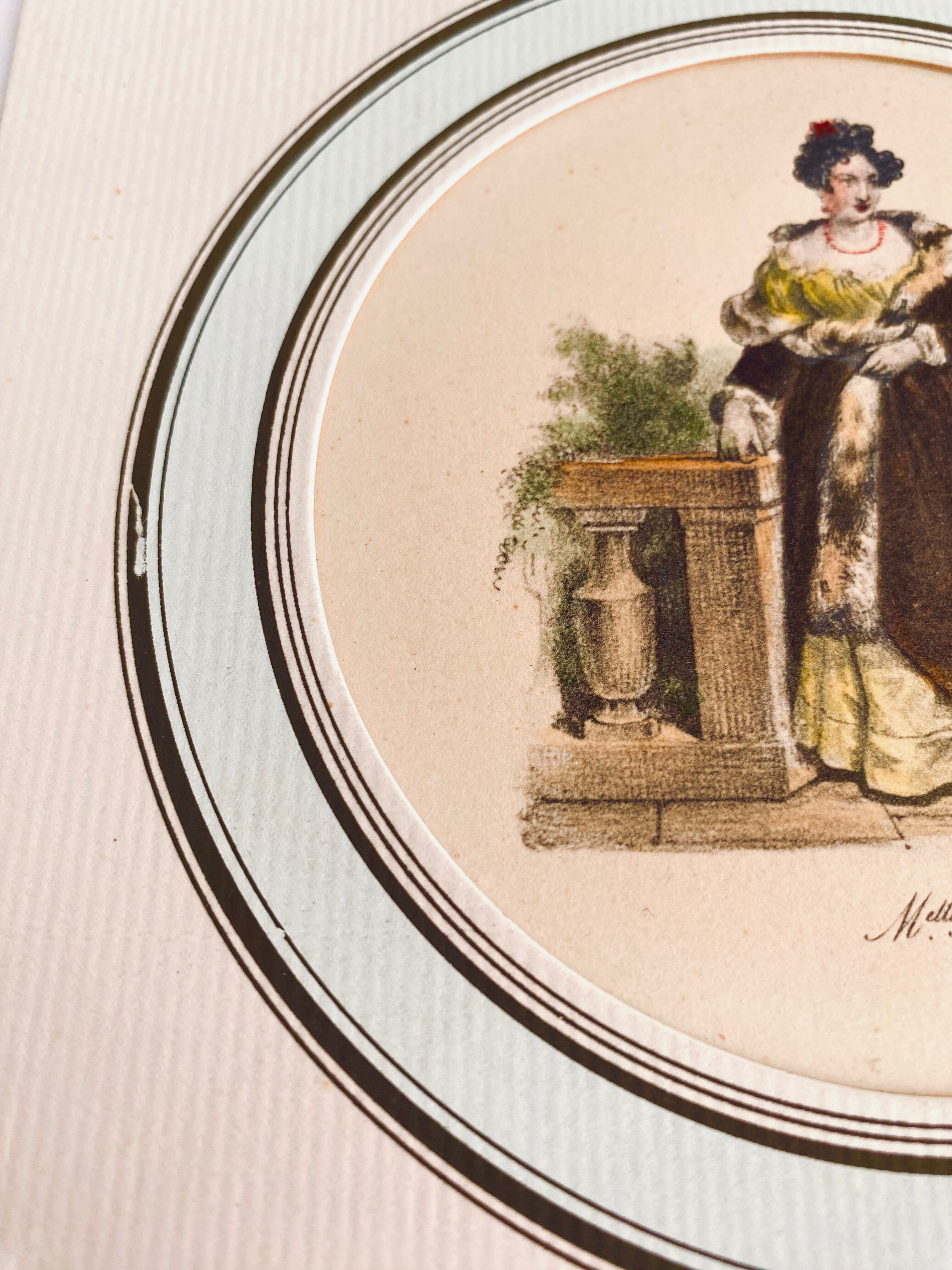 Duo engravings and mats