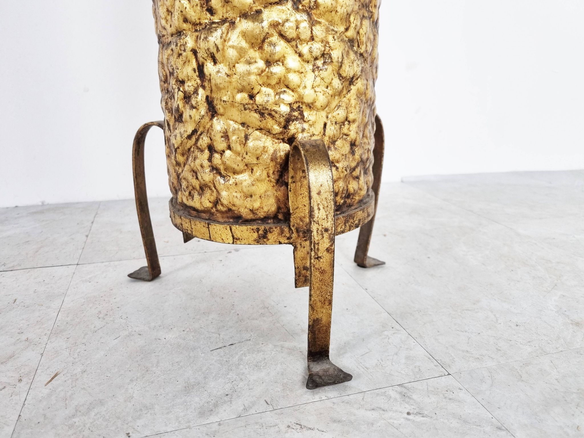 Mid-century copper umbrella stand, 1960s