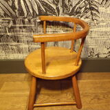 Vintage wooden children's chair