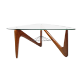 Zig-zag coffee table by Louis Sognot, 1950