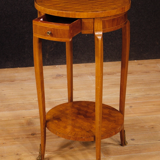 French side table in mahogany