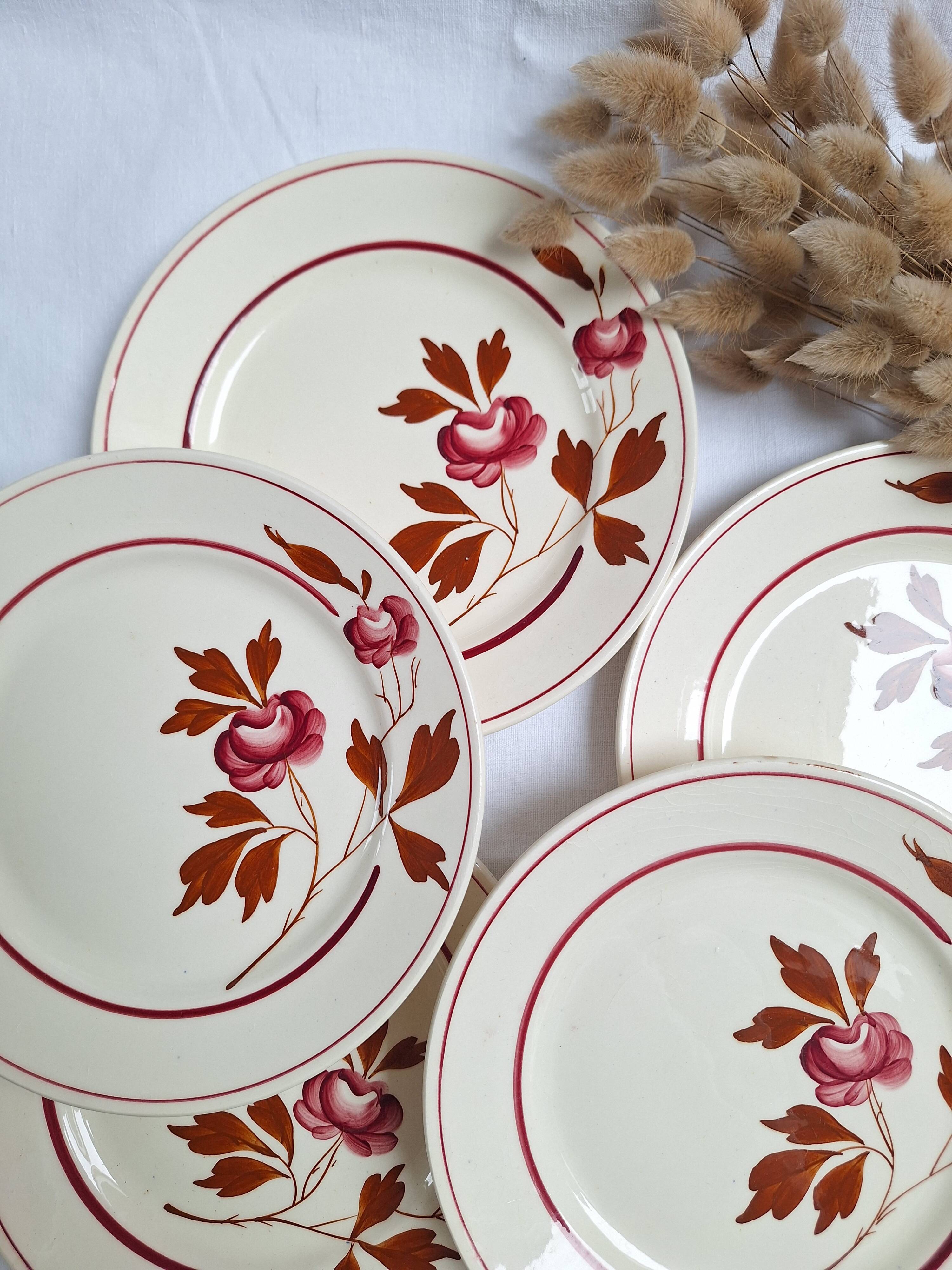 Luneville dessert plates