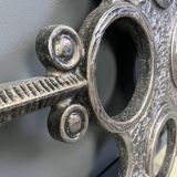 Vintage brutalist wall sculpture, 1970s