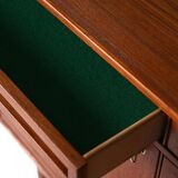 Scandinavian teak sideboard with doors and drawers, 1950s/60s