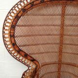 Armchair Emmanuelle rattan Kok House 1970