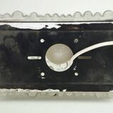 Vintage 1970s ceiling light/design wall lamp with bubble glass