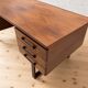 MidCentury Danish Rosewood Desk Torben Valeur & Henning Jensen for Dyrlund