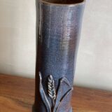 Vase en grès épi de blé