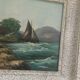 Marine oil on panel Louis Andrey
