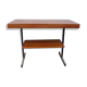 Metal and wood coffee table