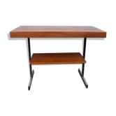 Table basse en métal et bois