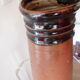 Vase en grès brut