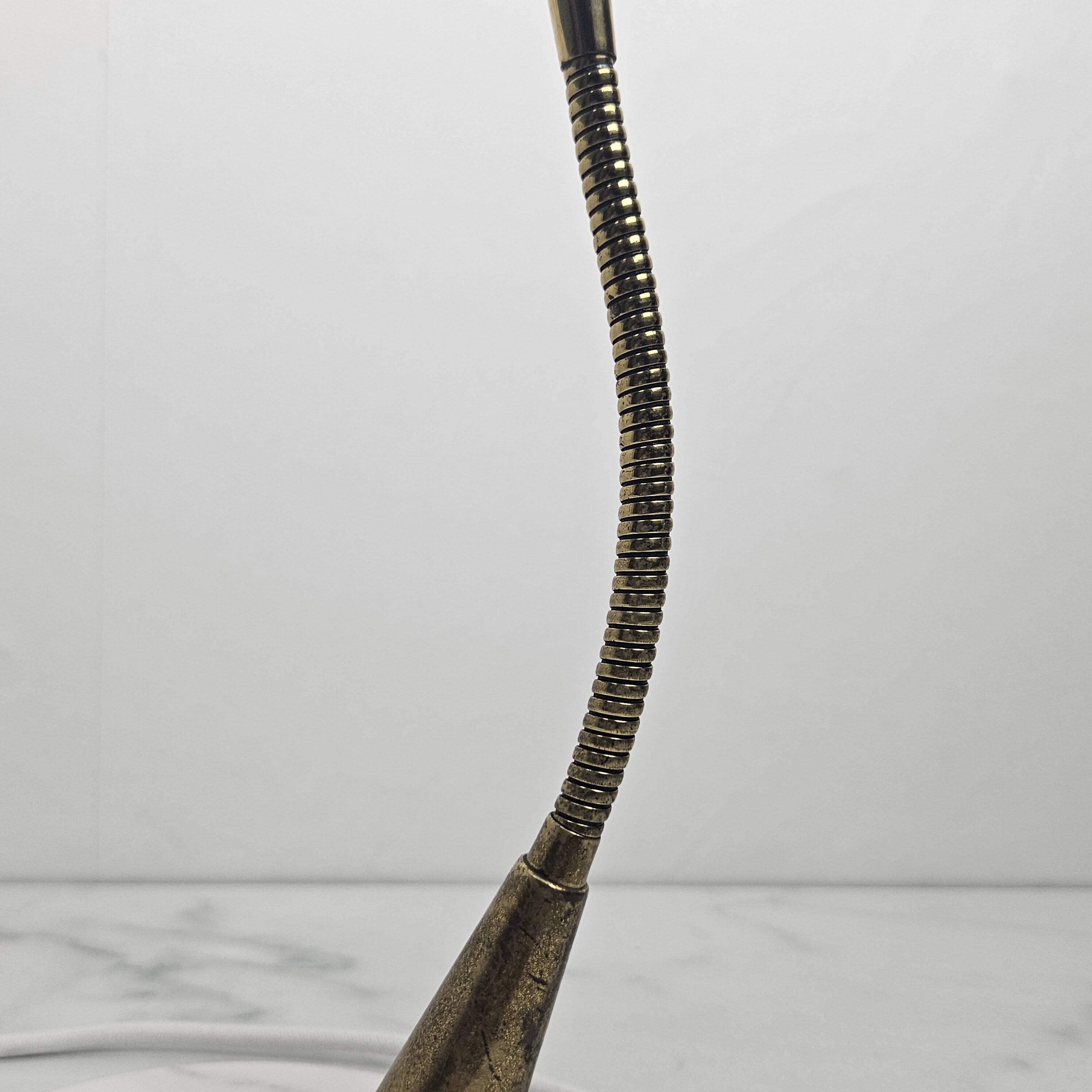 Table Lamp With Marble Foot by Oscar Torlasco, Italy 1955