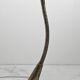 Lampe de table avec pied en marbre par Oscar Torlasco, Italie 1955