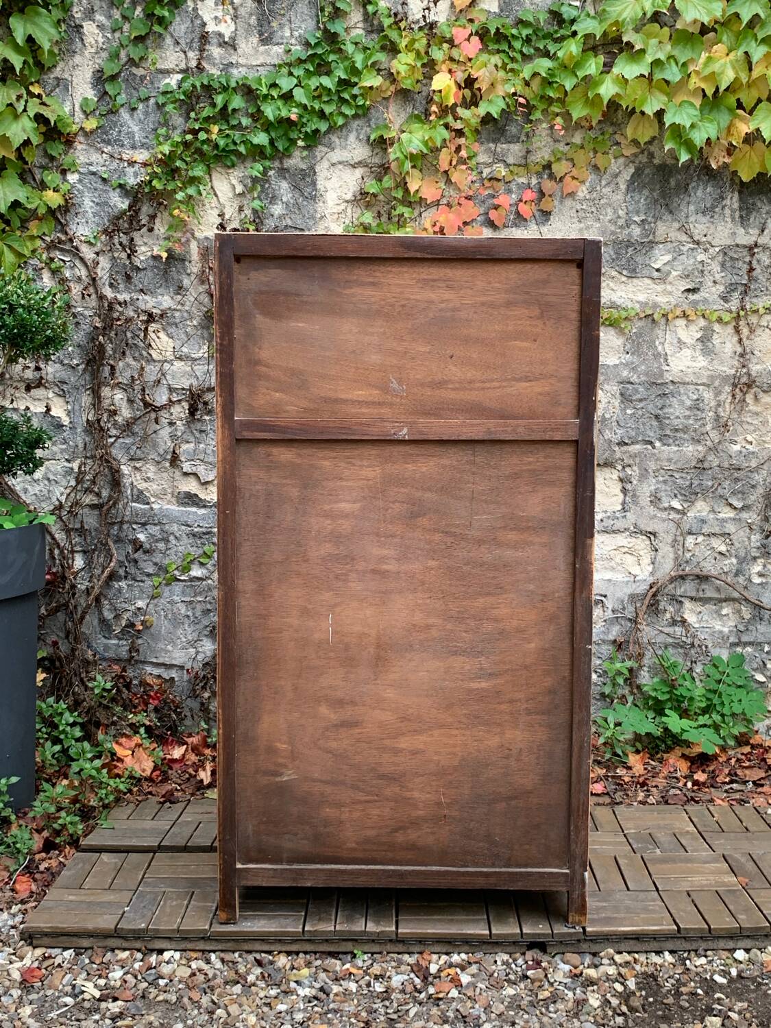 Buffet parisien art déco bois brut 1930