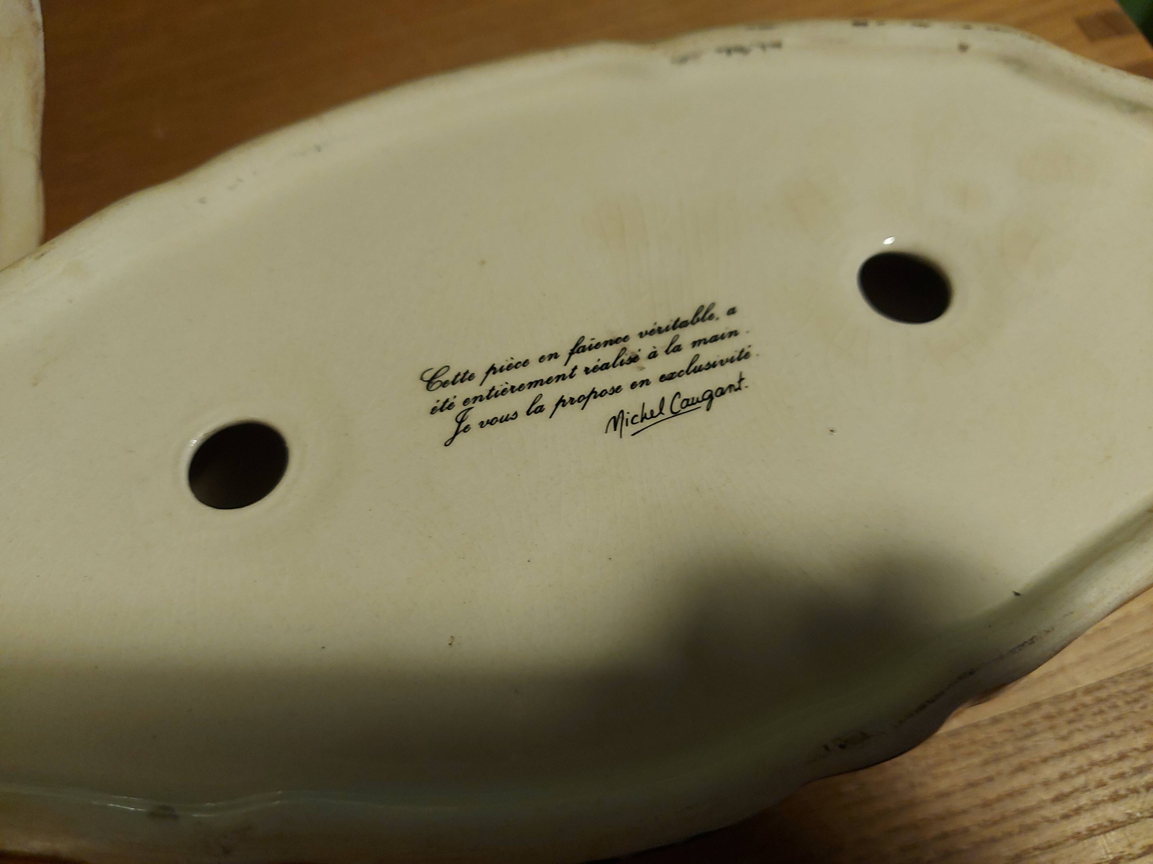 Michel Caugant ceramic terrine pot