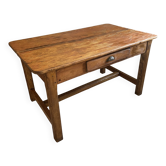 Solid wood farmhouse table