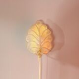 Glass wall lamp by Raf Sweden, 1970s