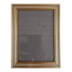 Photo frame under glass, gilded wood