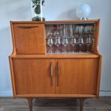 Scandinavian high buffet in teak