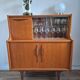 Scandinavian high buffet in teak