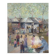 Scène de rue chinoise, huile sur toile signée