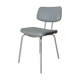 Vintage chair in skai and chrome 1950s