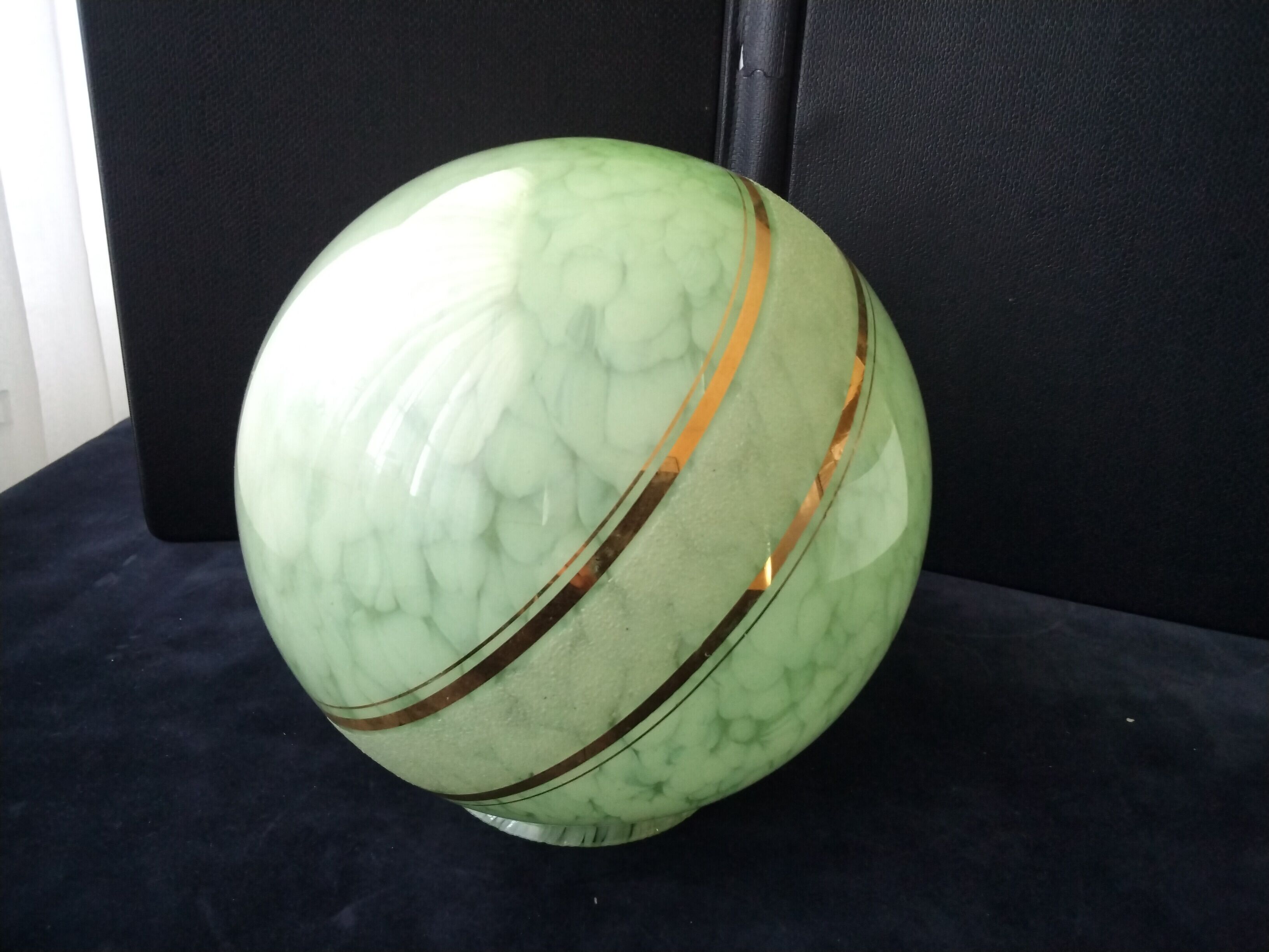 Globe for ceiling lamp in clichy glass 20 cm