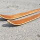 Ancienne paire de ski en bois - vintage