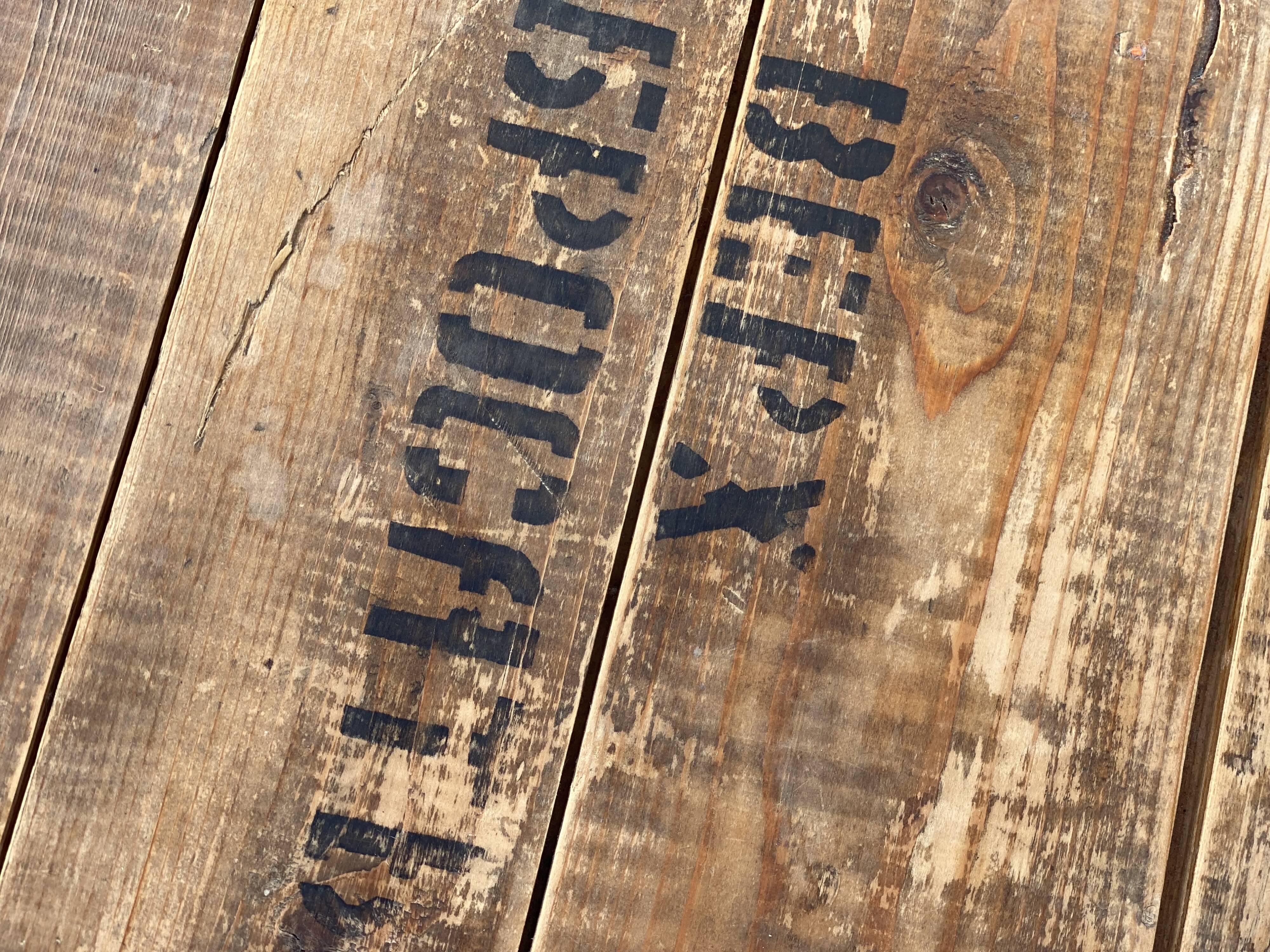 Vintage Russian Military Surplus Gas Mask Crate