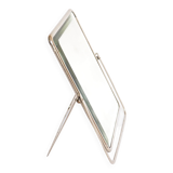 Double and beveled psyche mirror