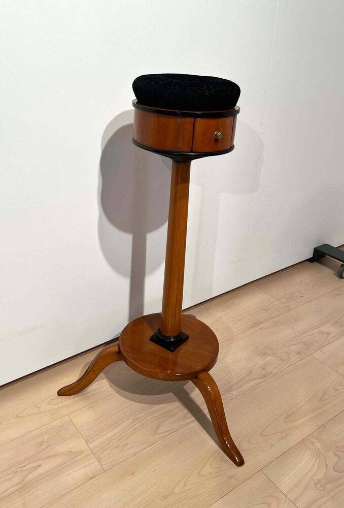 Biedermeier Sewing Stand in Cherrywood, South Germany, 1825