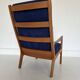Mid-Century Modern Teak Senator Chair by Ole Wanscher for Poul Jeppesen,