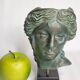 Bust of Aphrodite in plaster or bronze patinated resin