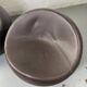 Brown Leather Ball Chair by Finn Stone