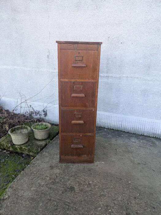 Meuble administratif vintage pour dossiers suspendus