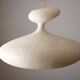 Organically shaped suspension made of ecological fibers