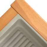 Oak planter bench “Florida”