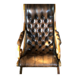 leather armchair